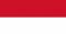 Illustration of Indonesia flag
